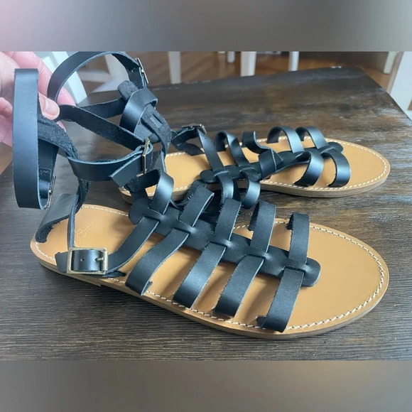 NWOT J. Crew Gladiator sandals - Picture 3 of 11
